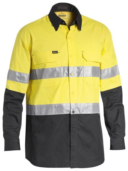 BISLEY 3M Taped Hi Vis X Airflow Ripstop Shirt BS6415T