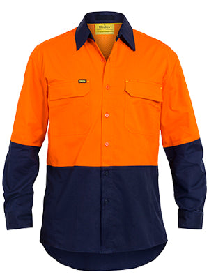 BISLEY Hi Vis X Airflow Ripstop Shirt BS6415