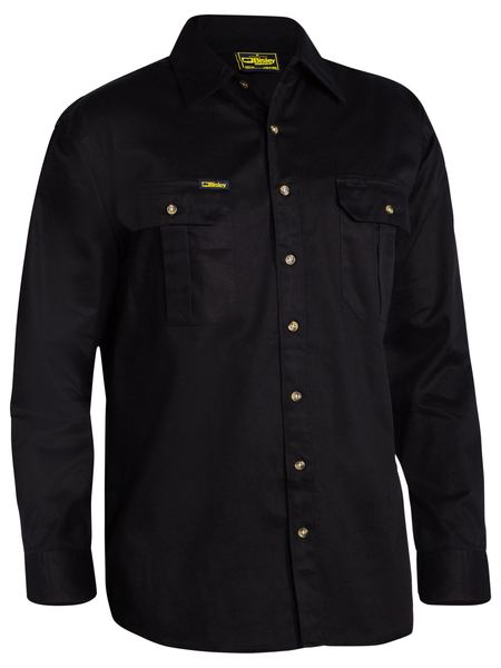 BISLEY Original Cotton Drill Shirt - Long Sleeve BS6433