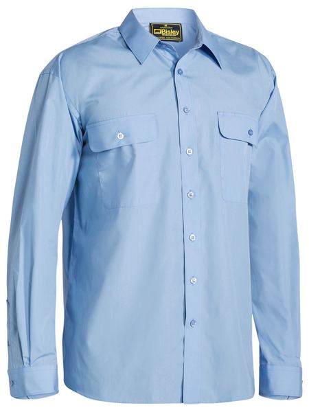 BISLEY Permanent Press Shirt - Long Sleeve BS6526