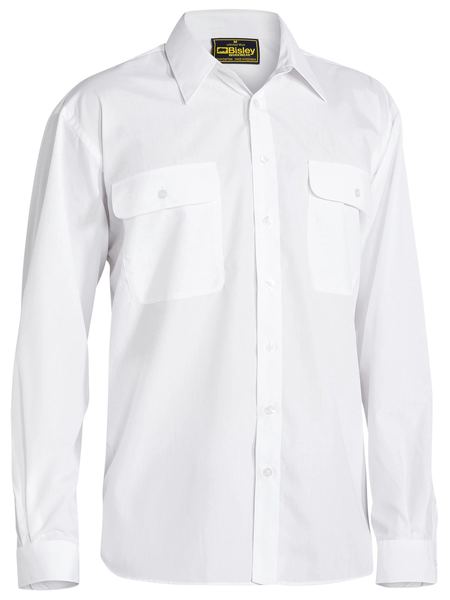 BISLEY Permanent Press Shirt - Long Sleeve BS6526