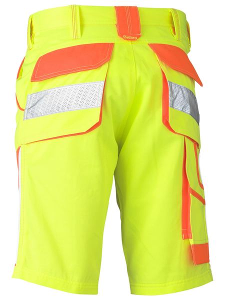 BISLEY Double Hi Vis Short BSH1411