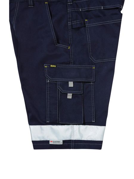 BISLEY 3M Taped Cool Vented Lightweight Cargo Short BSHC1432T