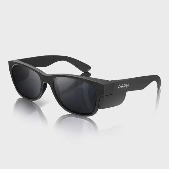 SAFESTYLE Classics Matte Black Frame Polarised Lens CMBP100