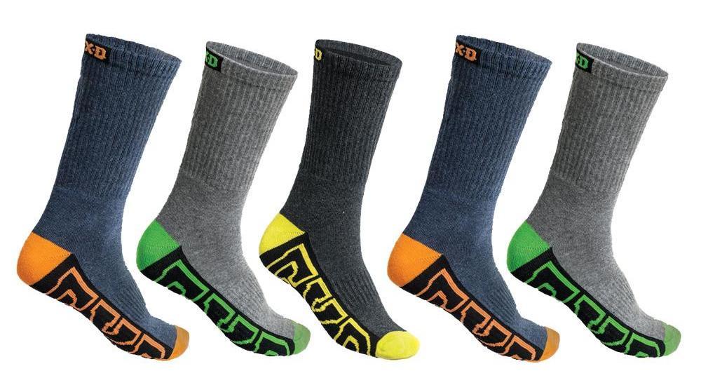 FXD Jersey Knit Work Socks 5 Pack SK-1