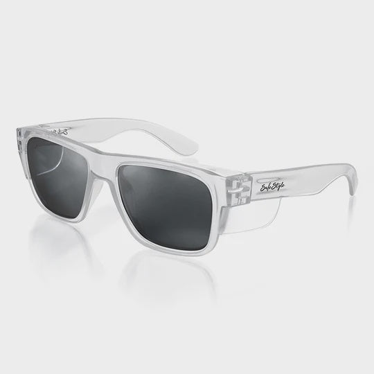 SAFE STYLE FUSIONS CLEAR FRAME POLARISED LENS FCP100