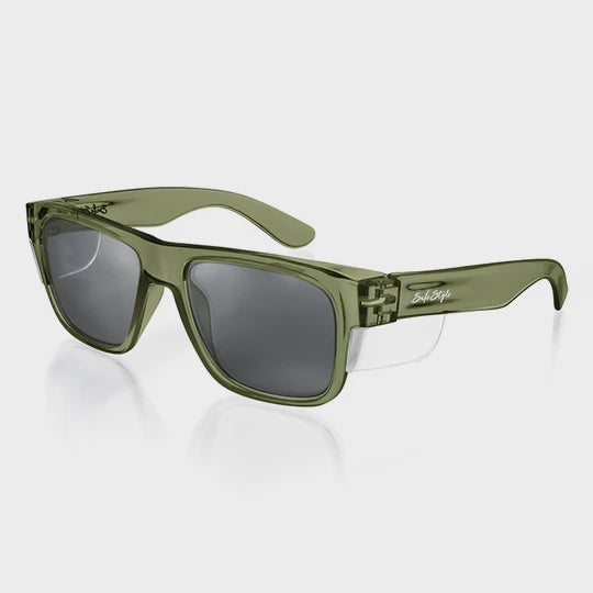 SAFE STYLE FUSIONS GREEN FRAME POLARISED LENS FGRP100
