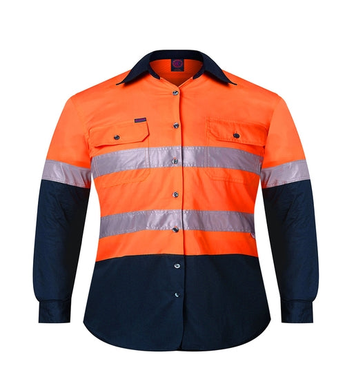 Kids 2-Tone Long Taped Sleeve Shirt RM4050R