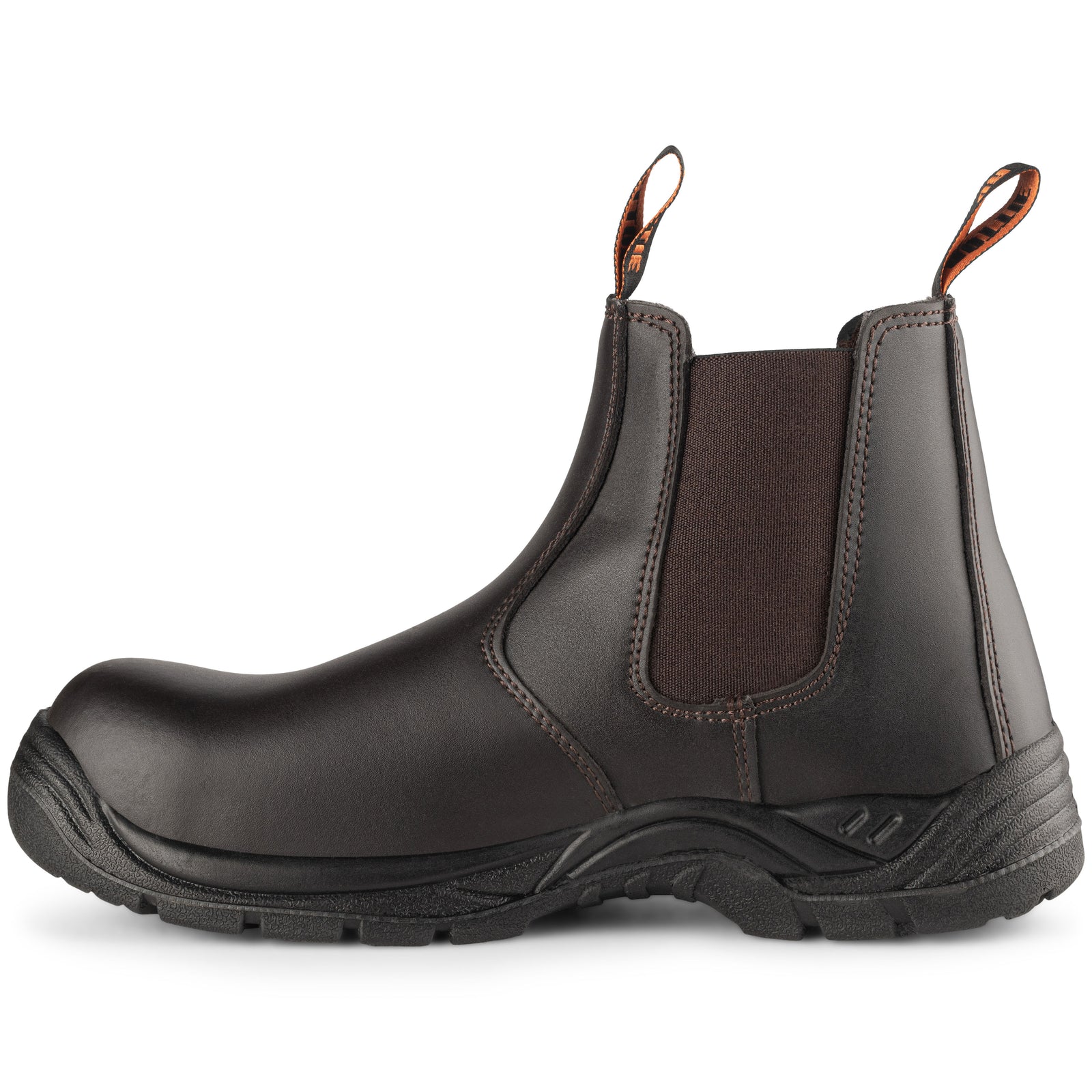 Rottie Pull On Work Boot Claret RWB5