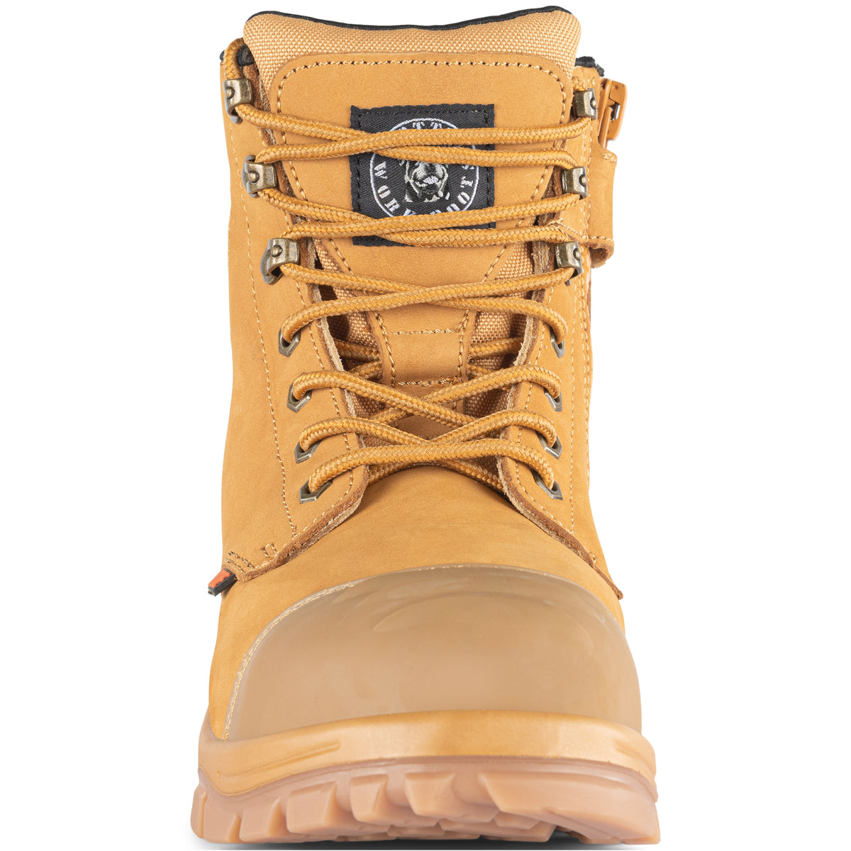 Rottie Work Boot Zipside Bump Cap High Cut RWB8