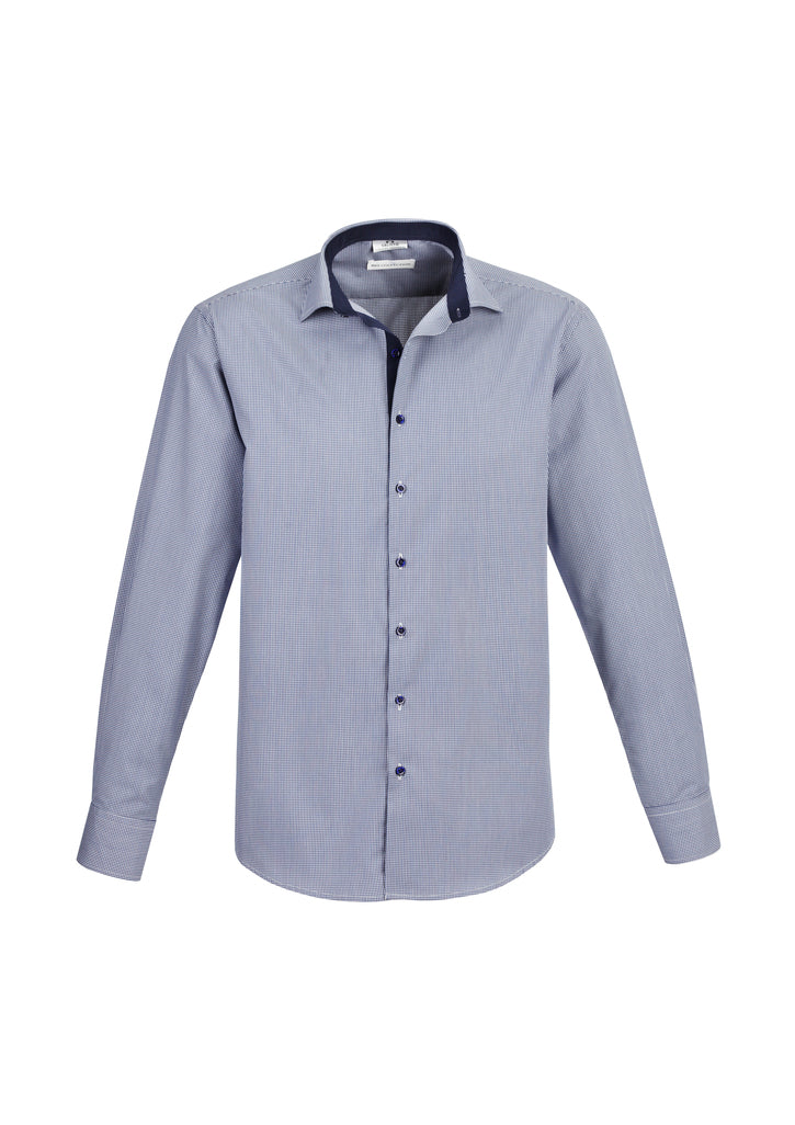 MENS EDGE LONG SLEEVE SHIRT S267ML BIZ COLLECTION