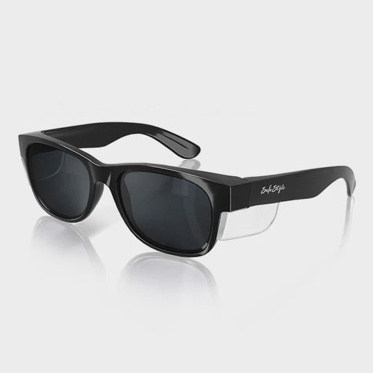 SAFESTYLE Classic Black Frame Polarised Lens CBP100