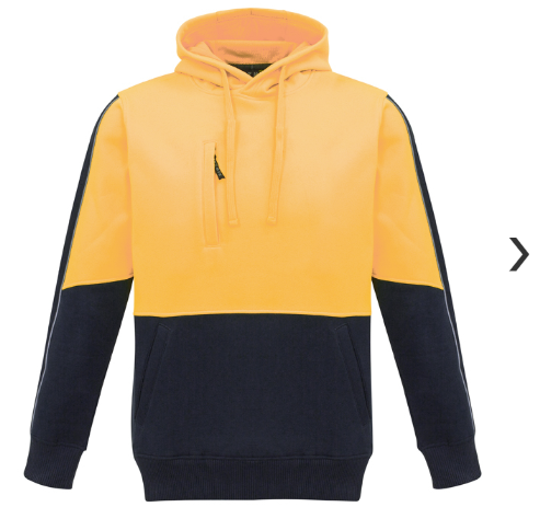 SYZMIK HI VIS PULLOVER HOODIE   ZT481 - ON THE GO SAFETY & WORKWEAR