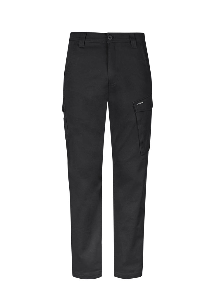 SYZMIK Mens Basic Stretch Cargo Pant ZP230