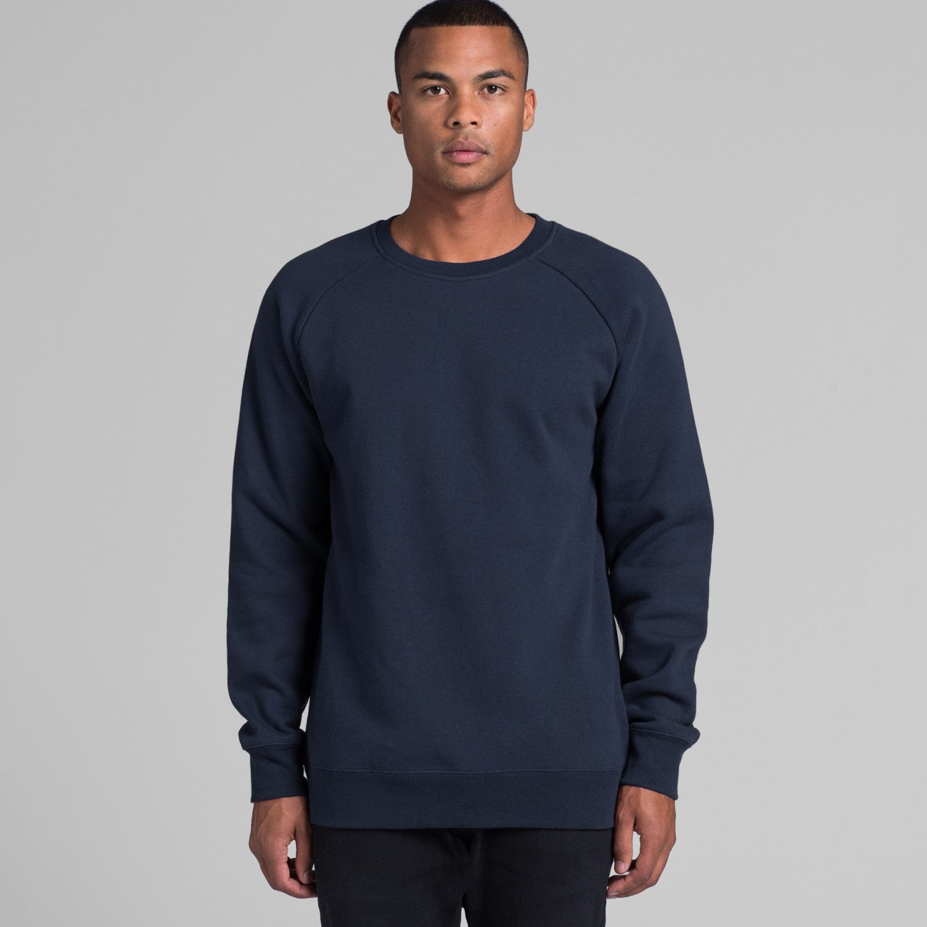 AS COLOUR MENS BOX CREW - 5104