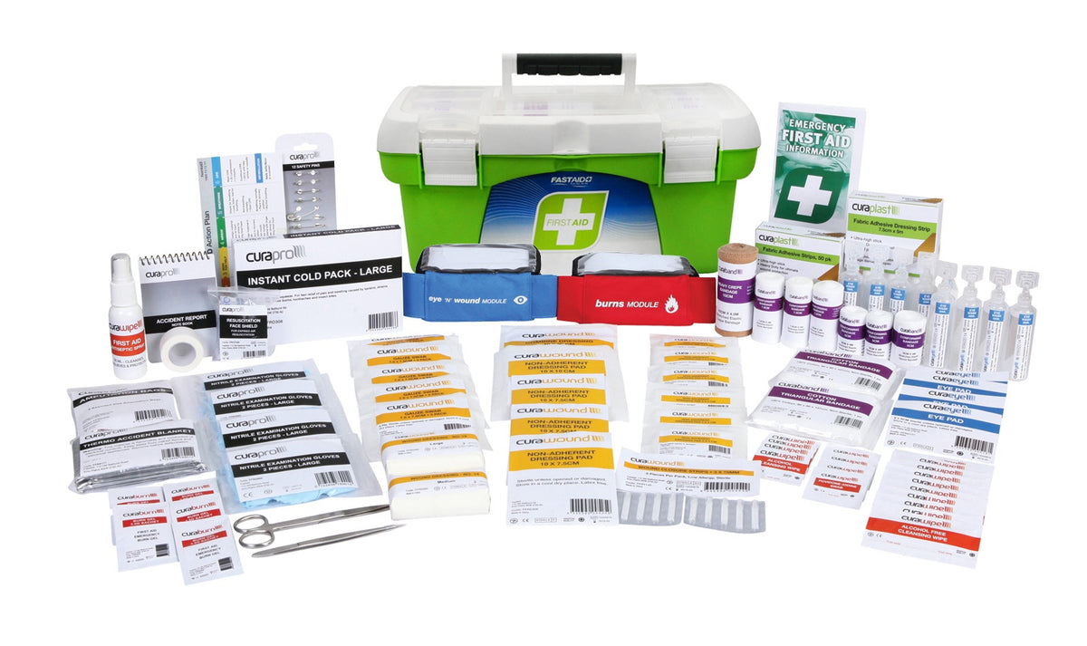 FAR2I22 FIRST AID KIT, R2, INDUSTRA MAX KIT, 1 TRAY PLASTIC PORTABLE