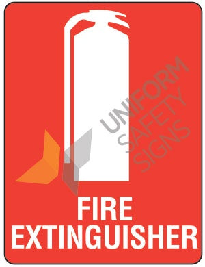 705MSM FIRE EXTINGUISHER Metal 225x150mm
