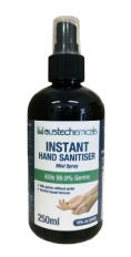 Austechemicals - Hand Sanitiser Mist Spray - 250mL HS250S