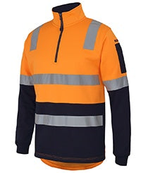 JB's 1/2 Hi-Vis Australian Rail (D+N) Fleece Sweeter 6DARF