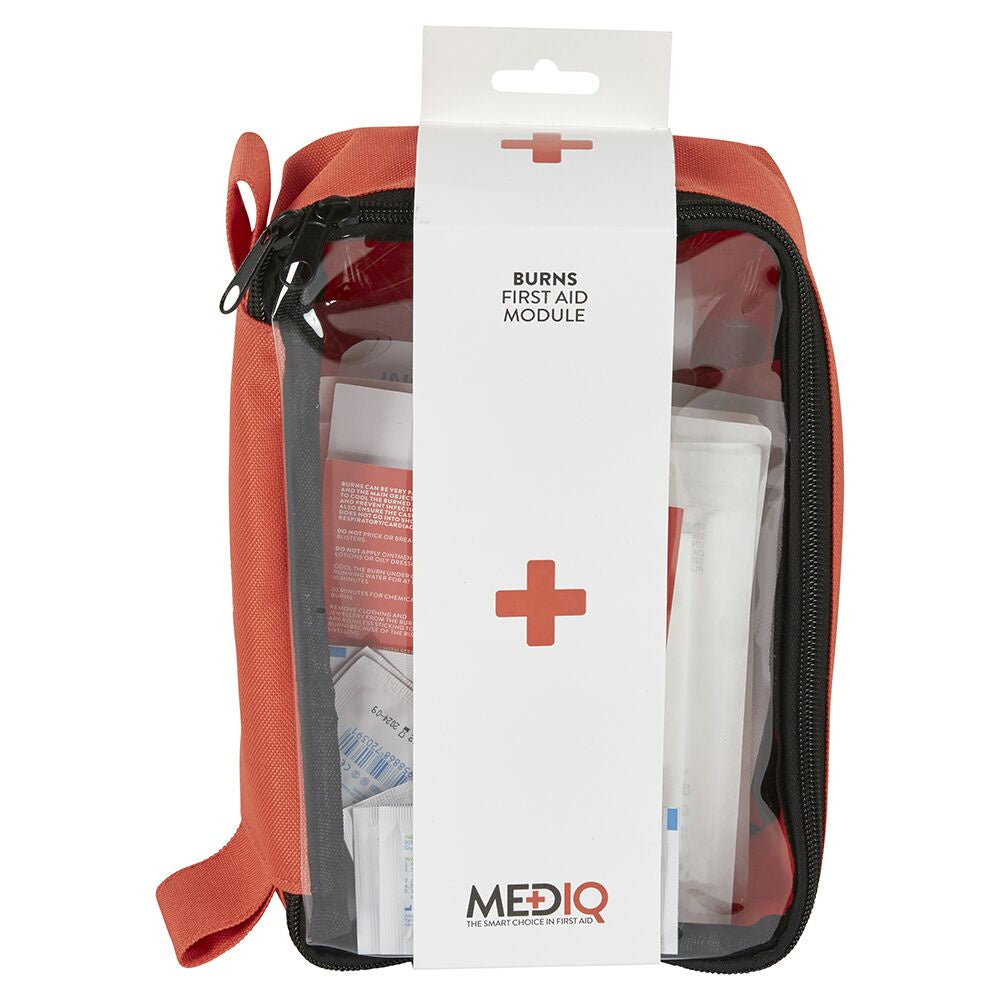 MEDIQ Incident Ready First Aid Module Burns In Dark Orange Softpack  FAMB