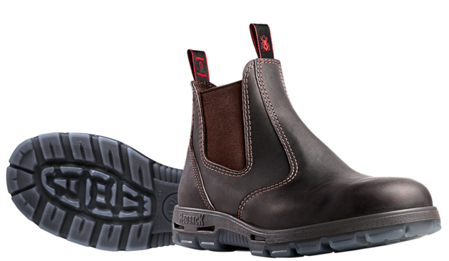 Redback Steel Toe Work Boot - Claret USBOK