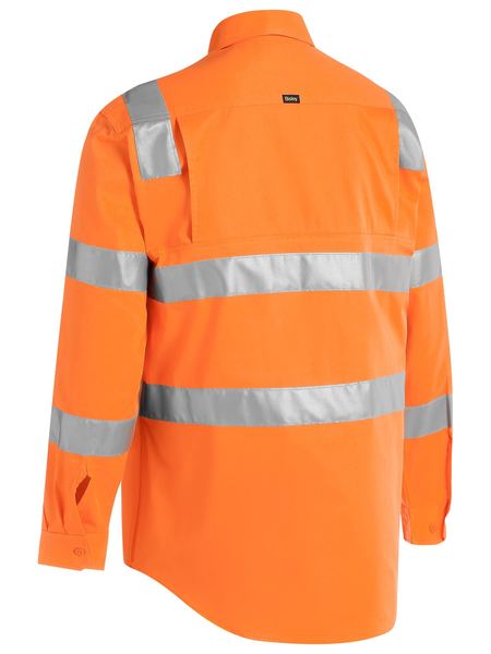 BISLEY Taped Hi Vis Bio Motion Rail Shirt BS6016T