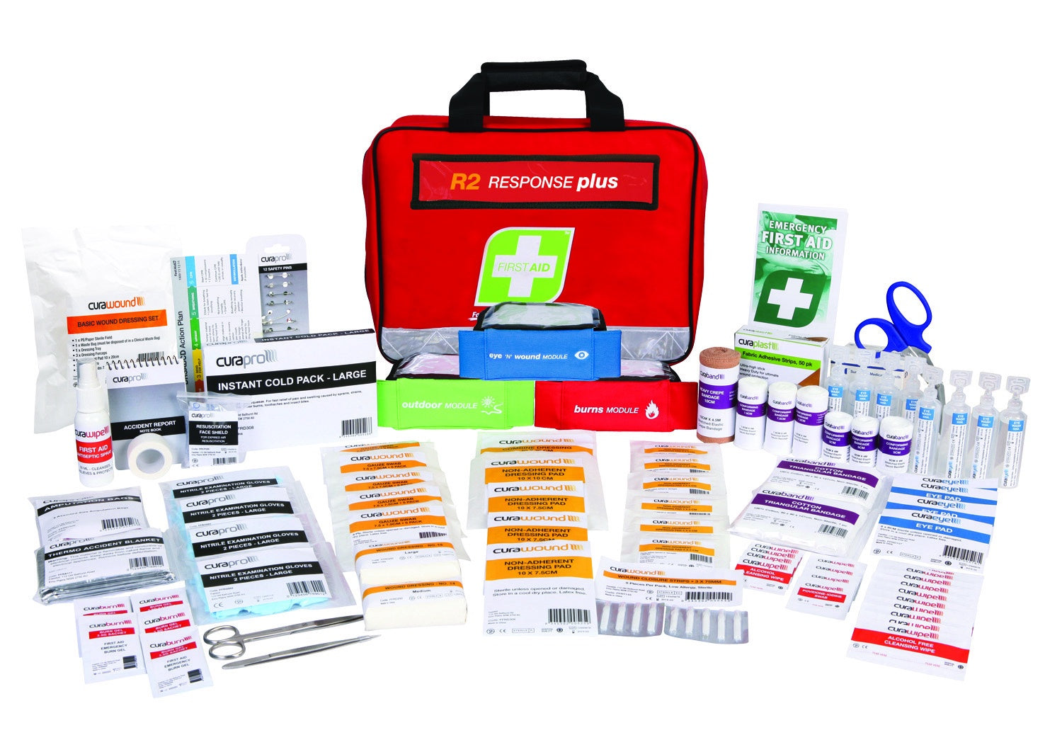 FAR2X30 FIRST AID KIT, R2, RESPONSE PLUS KIT, SOFT PACK