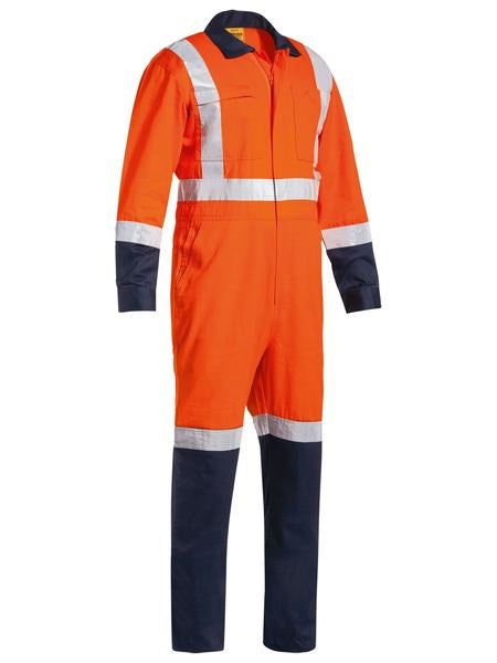 BC6029T BISLEY TTMC-W TAPED TWO TONE LIGHTWEIGHT COVERALL - ON THE GO SAFETY & WORKWEAR