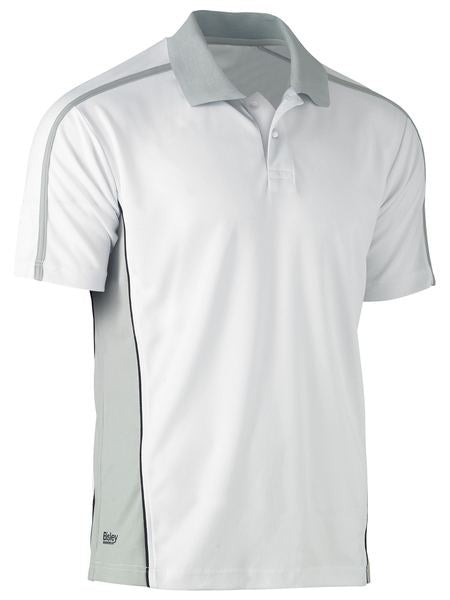 BK1423 BISLEY PAINTER'S CONTRAST POLO SHIRT - SHORT  SLEEVE - ON THE GO SAFETY & WORKWEAR