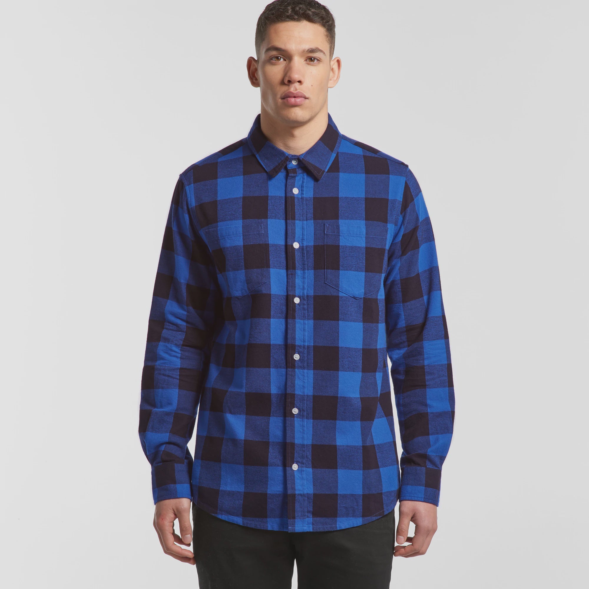 AS COLOUR Mens Check Shirt 5417