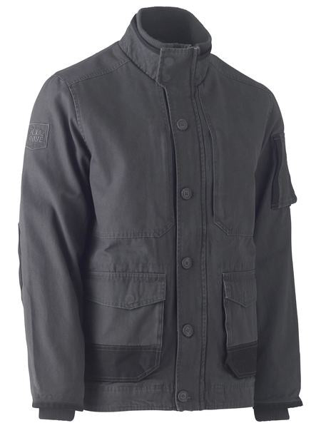 BJ6500 BISLEY FLEX & MOVE CANVAS JACKET - ON THE GO SAFETY & WORKWEAR