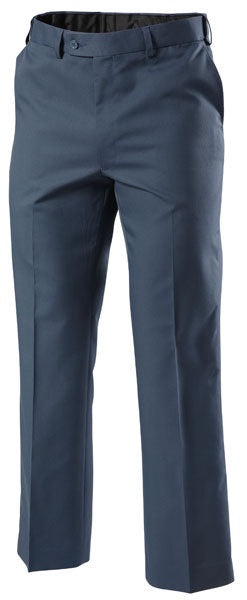 Y02594 HARD YAKKA TROUSER P/PRESS PLAIN FNT ADJUSTABLE - ON THE GO SAFETY & WORKWEAR