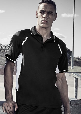 BIZ COLLECTION Mens Renegade Short Sleeve Polo P700MS