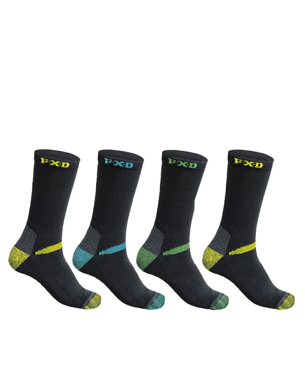 FXD Crew Socks 4 Pack SK-2