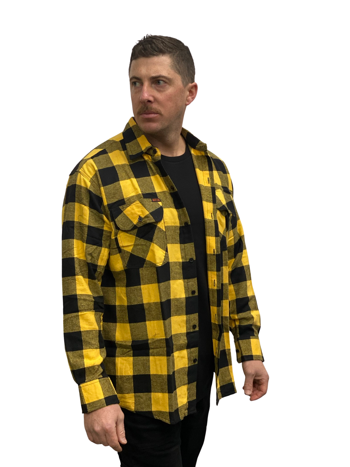 Rottie Workwear Flannelette Shirt RWFS