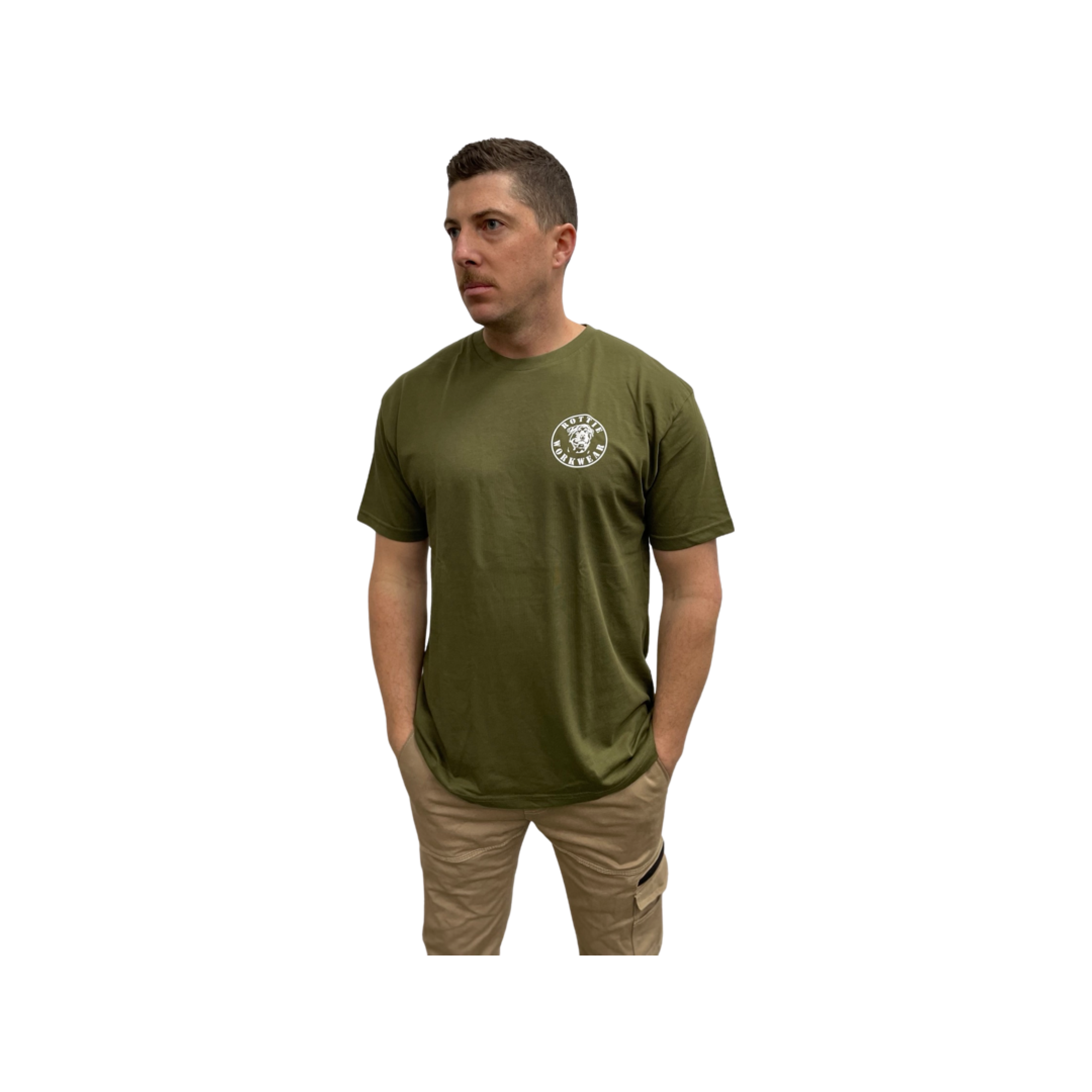 ROTTIE HERITAGE Short Sleeve Printed Tee RWWPCT ROTTIE TEE