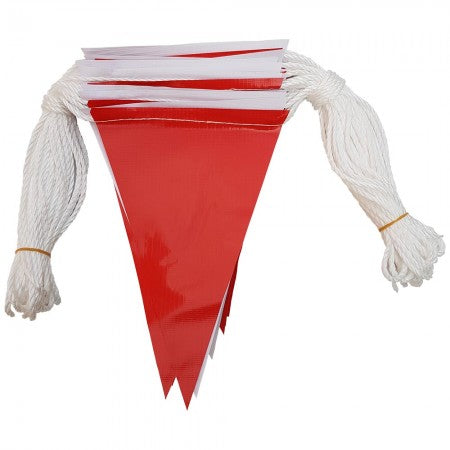 BUN ORANGE PVC FLAG BUNTING DAY USE ORANGE FLAGS