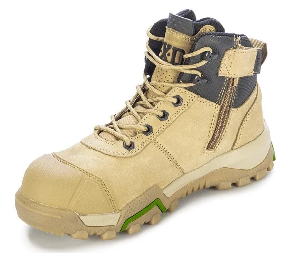 side zip walking boots