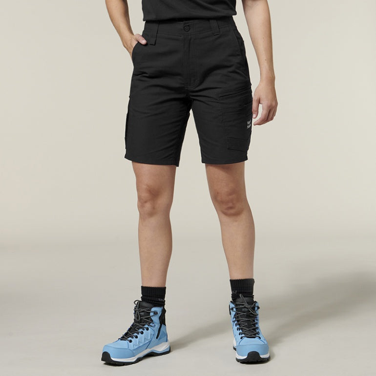 HARD YAKKA WOMENS RAPTOR MID SHORT Y08228